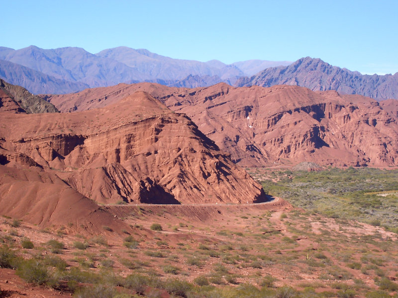Quebrada de las conchas, Salta, Argentinien