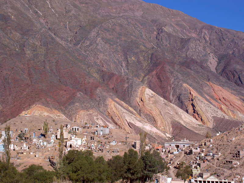 Dorf Purmamarca, Salta, Argentinien