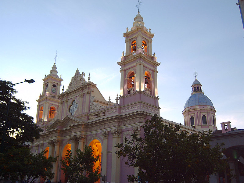Stadtzentrum Salta, Argentinien