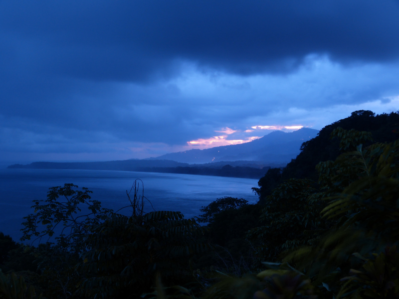 Sonnenuntergang Punta Uvita, Costa Rica